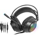 Headset Gamer Fortrek Crusader P2 + USB RGB Preto Headset Gamer Fortrek Crusader P2 + USB RGB Preto