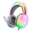 Headset Gamer Haven Ultra RGB Profissional Confortável Imersivo com Microfone Som Alto Ozzix