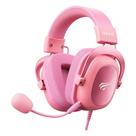 Headset Gamer Havit H2002D, Drivers 53mm, P3, XBOX ONE e PS4, Rosa - HV-H2002P Headset Gamer Havit H2002D, Drivers 53mm, P3, XBOX ONE e PS4, Rosa - HV-H2002P