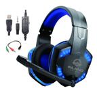 Headset Gamer HS884BL Inland Sounds Fone de Ouvido Microfone