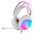 Headset Gamer Marvo Lumi 40 HG8959 RGB USB - Branco