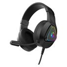 Headset Gamer Pcyes Deffy Black Vulcan, RGB, USB, Driver 50Mm, Microfone Omnidirecional, Preto - Hgdf50Bv Headset Gamer Pcyes Deffy Black Vulcan, RGB, USB, Driver 50Mm, Microfone Omnidirecional, Preto - Hgdf50Bv