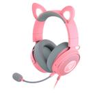 Headset Gamer Razer Kraken Kitty Edition V2 Pro USB - Rosa