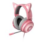 Headset Gamer Razer Kraken Kitty V2, Chroma RGB, 7.1, Driver 40mm, USB, Rosa - RZ0404730200