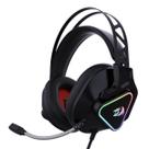 Headset Gamer Redragon Cadmus RGB USB 7.1 Surround Drivers 53mm Preto - H370