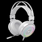 Headset Gamer Redragon Lamia 2 H320W-RGB 7.1 Surround / USB / Suporte - Lunar White Headset Gamer Redragon Lamia 2 H320W-RGB 7.1 Surround / USB / Suporte - Lunar White