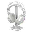 Headset Gamer Redragon Lamia 2 RGB 40mm 7.1 Branco Suporte Incluso - H320W-RGB