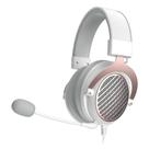 Headset Gamer Redragon Luna, Microfone Omnidirecional Removível, USB e cabo Y, Branco - H540W
