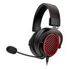 Headset Gamer Redragon Luna, Microfone Removível, USB e Cabo Y, Preto - H540