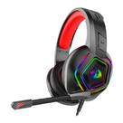 Headset Gamer Redragon Medea H280 RGB C/Fio C/Microfone - Preto