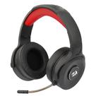 Headset Gamer Redragon Pelops Pro 40mm 7.1 Surround Virtual Preto - H818 PRO Headset Gamer Redragon Pelops Pro 40mm 7.1 Surround Virtual Preto - H818 PRO