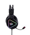 Headset gamer redragon rgb cadmus preto