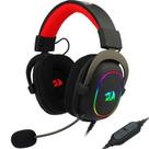 Headset Gamer Redragon Zeus X H510 Rgb Preto Cor Preto fone de ouvido Original profissional gameplay Headset Gamer Redragon Zeus X H510 Rgb Preto Cor Preto fone de ouvido Original profissional gameplay