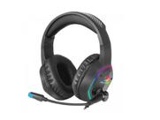 Headset Gamer RGB Blackfire Preto FORTREK P2 + Adap P3
