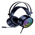 Headset Gamer RGB USB Com Microfone Som Potente LED Top