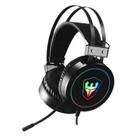 Headset Gamer Satellite AE-358 USB / 7.1 / Microfone / RGB - Preto Headset Gamer Satellite AE-358 USB / 7.1 / Microfone / RGB - Preto