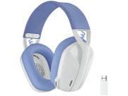 Headset Gamer Sem Fio Logitech G435, Lightspeed e Bluetooth, Dolby Atmos, USB, Drivers 40mm, Branco