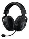 Headset Gamer Sem Fio Logitech Pro X - Preto (981-000906) Cor:Preto Headset Gamer Sem Fio Logitech Pro X - Preto (981-000906) Cor:Preto