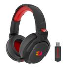 Headset Gamer Sem Fio Redragon Nomem Pro - Drivers 50mm - Bluetooth ou 2.4GHz - 7.1 - RGB - Preto Headset Gamer Sem Fio Redragon Nomem Pro - Drivers 50mm - Bluetooth ou 2.4GHz - 7.1 - RGB - Preto