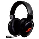 Headset Gamer SuperFrame AIR Pro, RGB, Surround 7.1, Wireless, Bluetooth, Drivers de 50mm, Black, SF-HS-AP7WRU