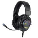 Headset Gamer SuperFrame AURA 7.1 Surround RGB USB Preto