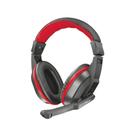 Headset gamer trust gxt 310 radius, vermelho