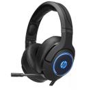Headset Gamer Usb 7.1 Blue Light Dhe-8003 9ng15aa Hp Cor Preto Cor Da Luz Azul