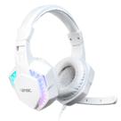 Headset Gamer Vinik Guardian, Conexão P2, Led Rainbow, Drivers 40mm, Branco - VKHSGGDB