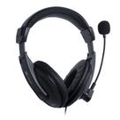 Headset Go Play FM35 Preto com Som de Alta Qualidade