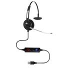Headset Htu-310 Usb Tubo De Voz - Top Use
