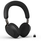 Headset Jabra Evolve3 75 Sem Fio ANC USB-C Preto Headset Jabra Evolve3 75 Sem Fio ANC USB-C Preto