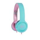 Headset Kids Oex Kids Hs317 Sugar Dobrável Rosa E Verde