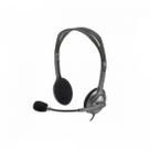 Headset Logitech H111 Cinza