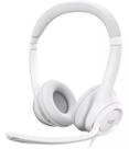Headset Logitech H390 USB Branco Controle Áudio 981-001285