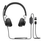 Headset Logitech Zone Wired com Cancelamento de Ruído USB-C
