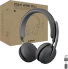Headset Logitech Zone Wireless 2 Teams 981-001310 Headset Logitech Zone Wireless 2 Teams 981-001310