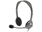Headset Microfone H111 Grafite Logitech