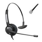 Headset MonoAuricular RJ9 Htu300 TopUse Haste Flexível Para Telefone IP Posição 03 Cisco 8941 9951 2841 2871 6921 6941 6945c/k9 7821 7841 7940 7941
