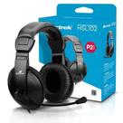 Headset Multimídia HSL-102 Preto Fortrek