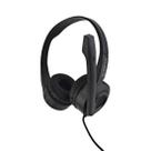 Headset Office com Microfone Fortrek HBS102 USB Preto Headset Office com Microfone Fortrek HBS102 USB Preto