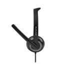 Headset P3 3.5mm Preto Controle de Volume Microfone c/ Redução de Ruído Multilaser - PH367