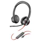 Headset Poly Blackwire 8225 com fio e ANC USB-C Headset Poly Blackwire 8225 com fio e ANC USB-C