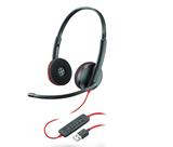 Headset Poly Blackwire C3220 USB Stereo Preto 8X228A6