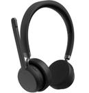 Headset sem fio bluetooth VoIP Lenovo 4XD1Q30302 Preto