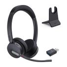 Headset Sem Fio Híbrido Yealink WH64 DECT Bluetooth