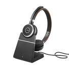 Headset Sem Fio Jabra Evolve 65 SE Estéreo com Cancelamento de Ruído