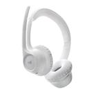 Headset Sem Fio Logitech Zone 300 USB-C Branco 981-001416