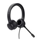 Headset Trust Ayda, Microfone Rebatível, Design Leve, Para PC, Conexão 3.5mm, Preto - 25087