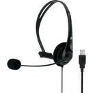Headset Usb 015-0101 para Telefone e Computador com Microfone Preto 5+ Headset Usb 015-0101 para Telefone e Computador com Microfone Preto 5+