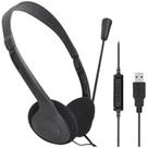 Headset usb go tech voip para escritorio aula ead prático